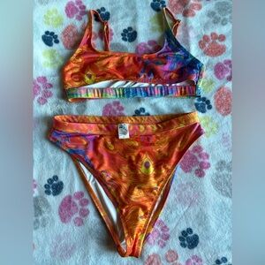 Iheartraves mind melter uv reflective rainbow set